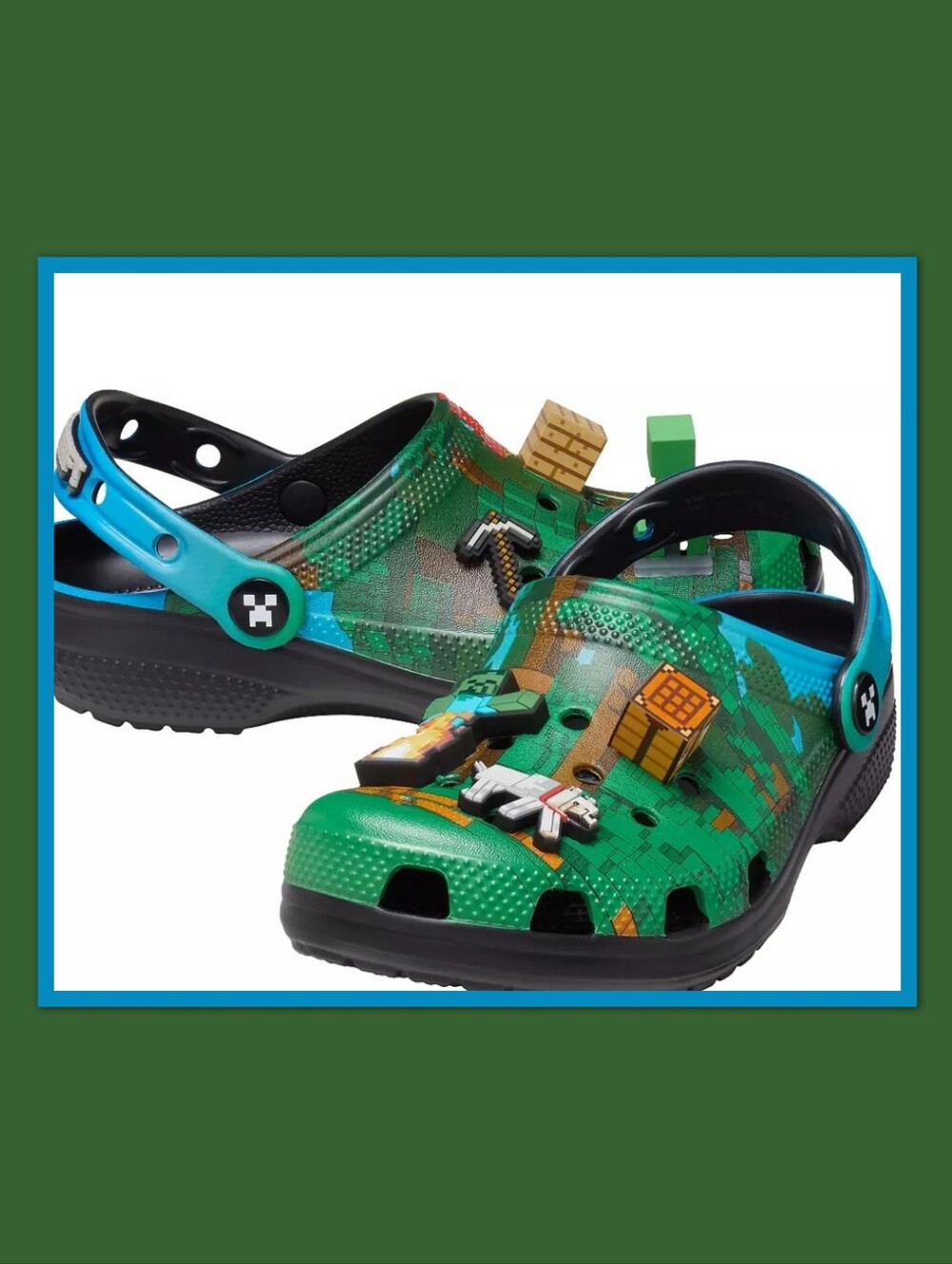 CROCS MINECRAFT CLASSIC CLOGS